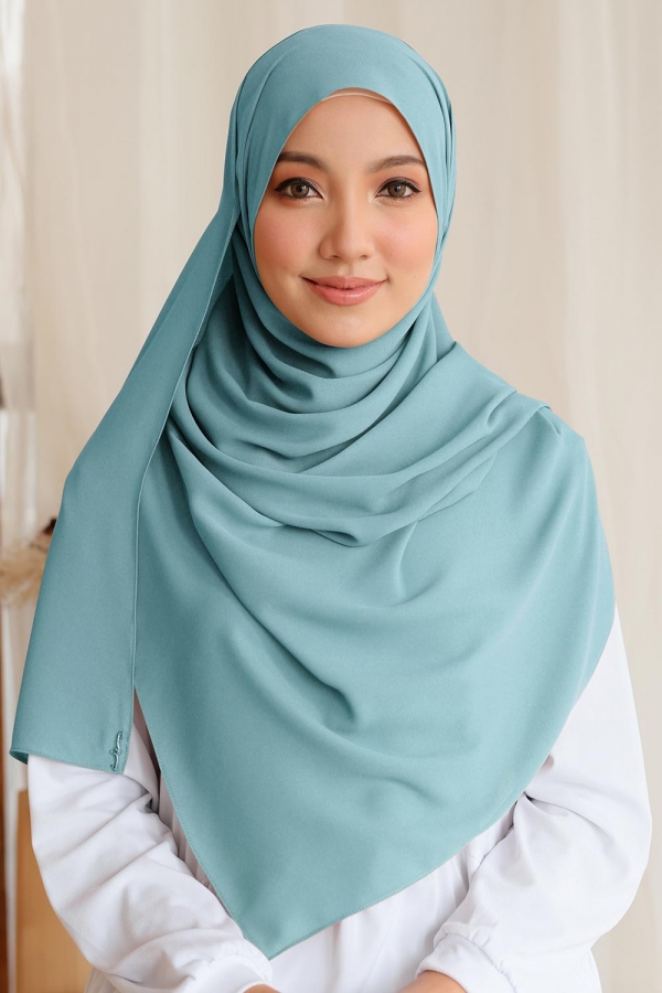 Everyday Shawl - Greeny Blue Everyday Shawl - Greeny Blue